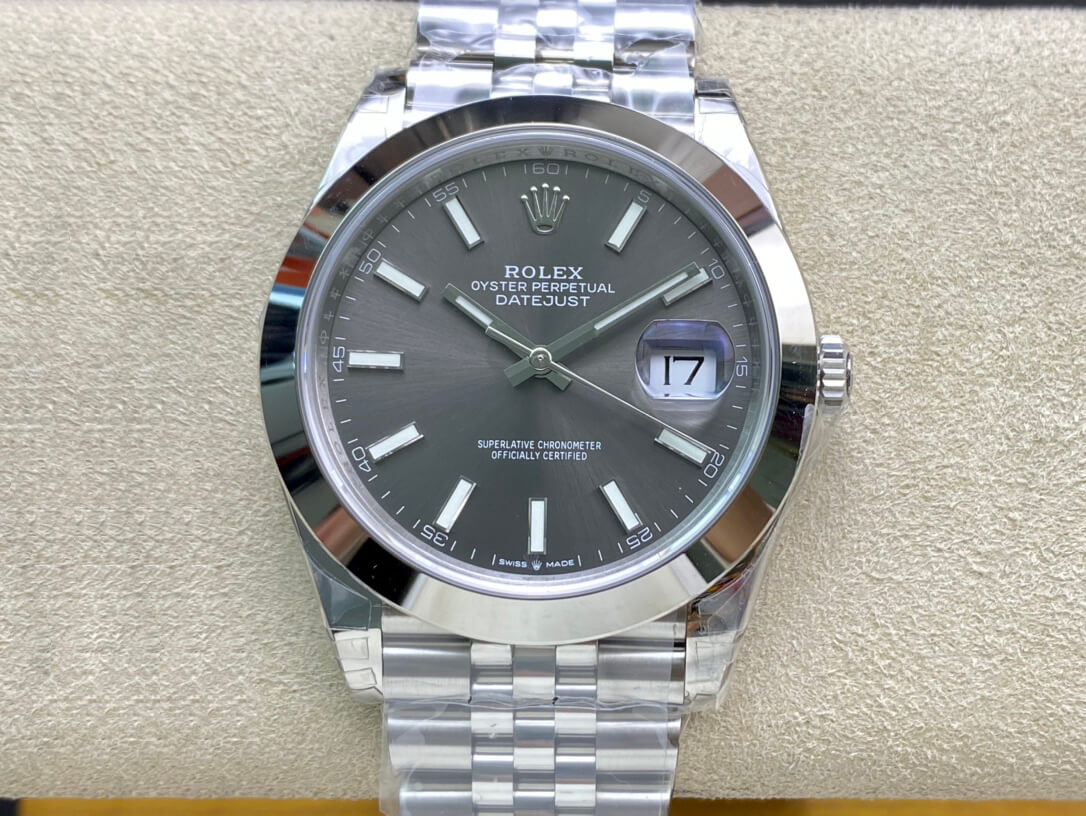 Best Replica Replica Rolex Datejust M126300-0008 1:1 Best Edition VS Factory Gray Dial - Colareps