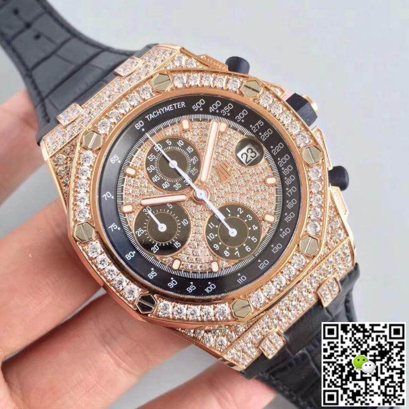 Best Replica Replica Audemars Piguet Royal Oak Offshore 26067OR.ZZ.D002CR.01 JF Factory 1:1 Best Edition Swiss ETA7750 - Colareps