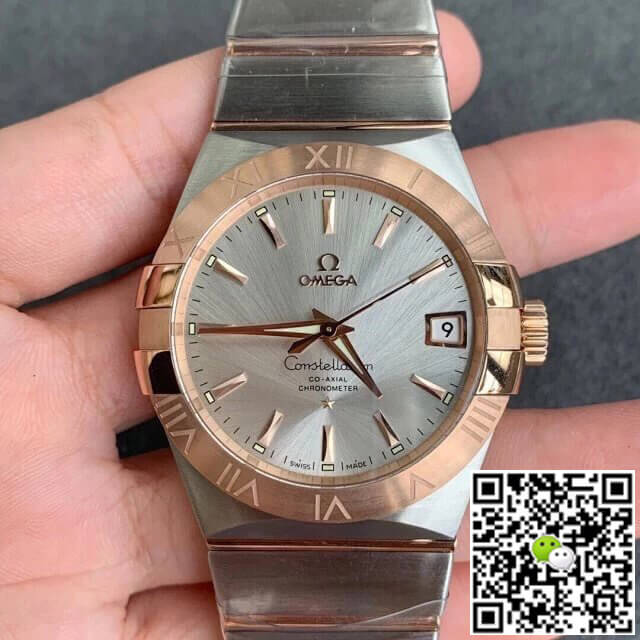 Best Replica Replica Omega Constellation 123.20.38.21.02.001 1:1 Best Edition VS Factory Silvery White Dial - Colareps