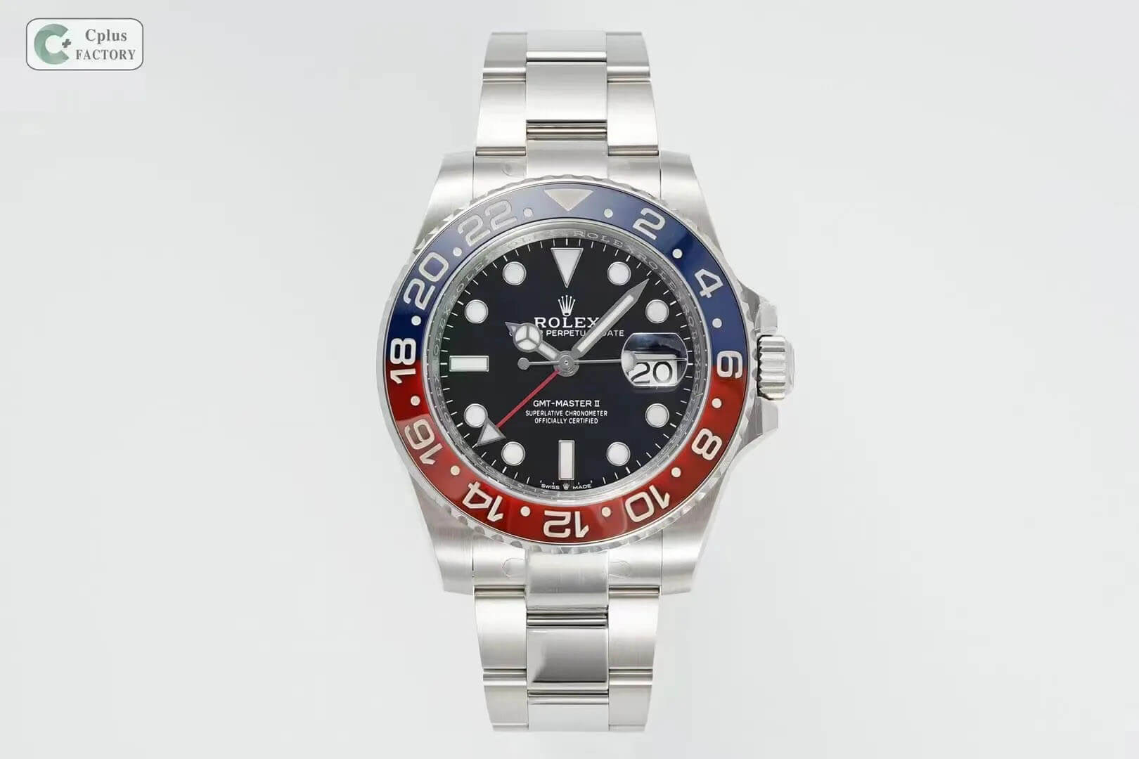 Best Replica Replica Rolex GMT Master II M126710BLRO-0002 1:1 Best Edition C+ Factory Red Blue Bezel - Colareps