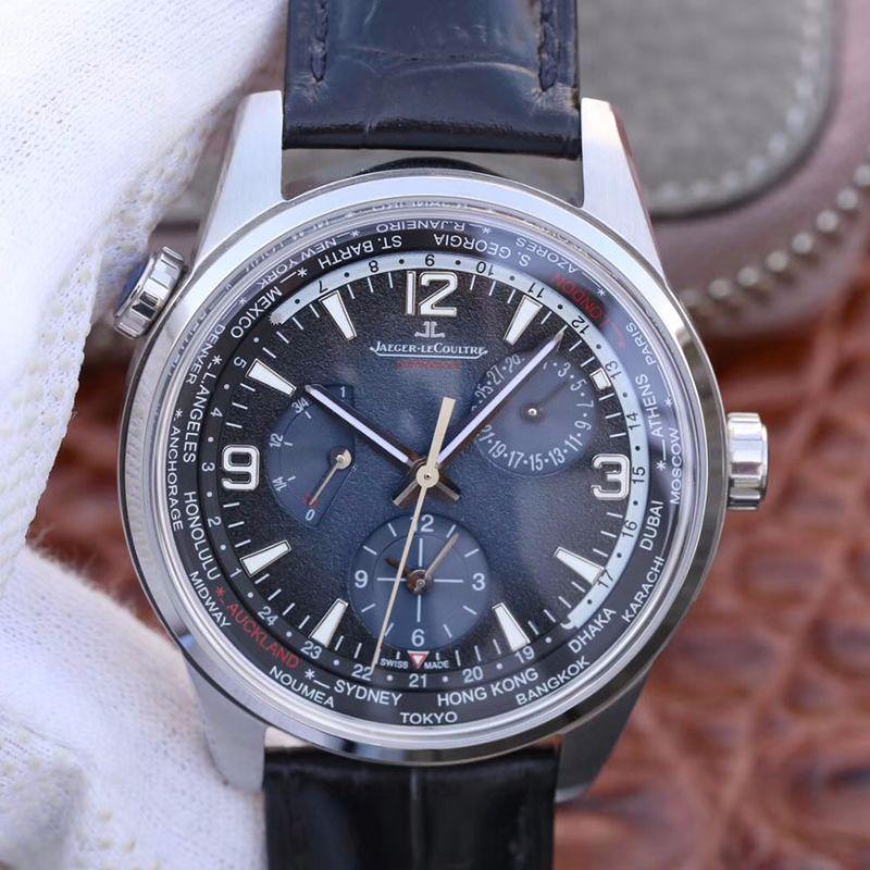 Best Replica Replica Jaeger-LeCoultre Master Geographic 904847J TWA Factory 1:1 Best Edition Swiss ETA936 - Colareps