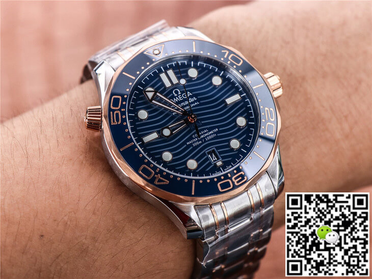 Best Replica Replica Omega Seamaster 210.20.42.20.03.002 1:1 Best Edition VS Factory Blue Dial - Colareps
