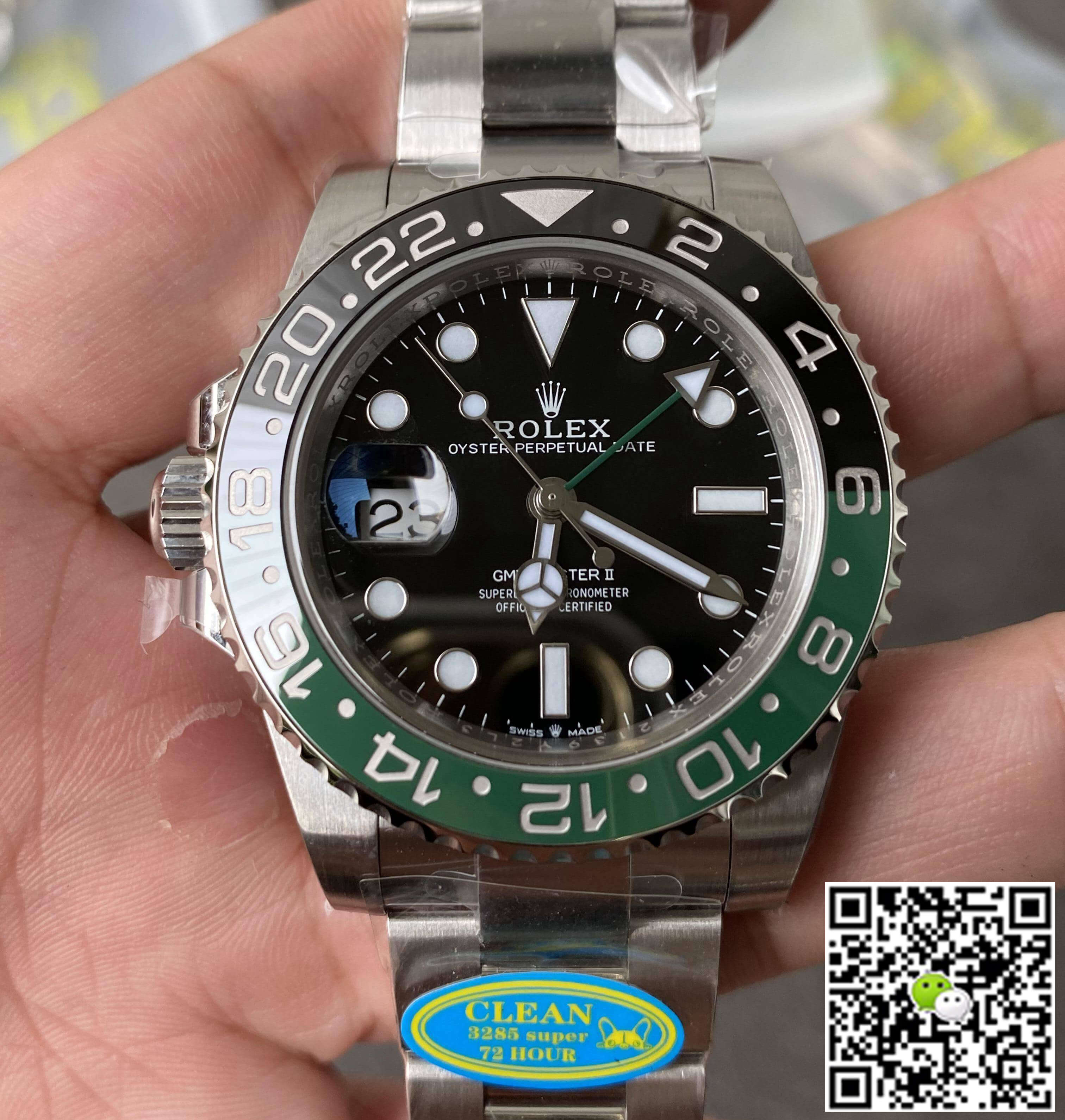 Best Replica Replica Rolex GMT Master II M126720VTNR-0001 1:1 Best Edition Clean Factory V2 Ceramic Bezel - Colareps