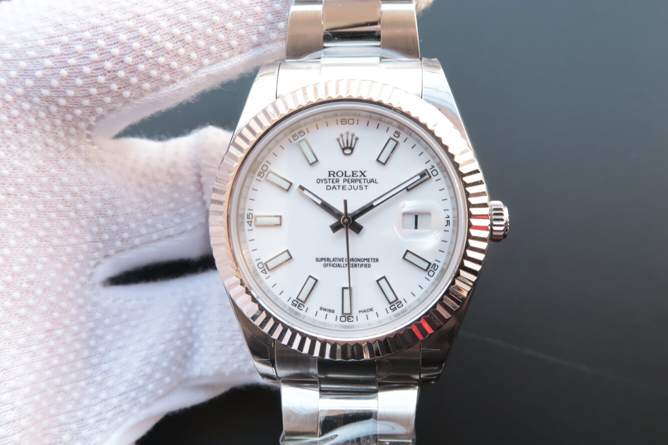 Best Replica Replica Rolex Datejust M126334-0009 1:1 Best Edition EW Factory White Dial - Colareps