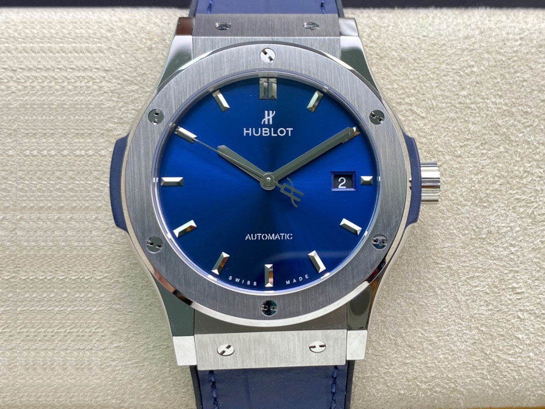 Best Replica Replica Hublot Classic Fusion 542.NX.7170.LR 42MM 1:1 Best Edition WWF Factory Blue Dial - Colareps