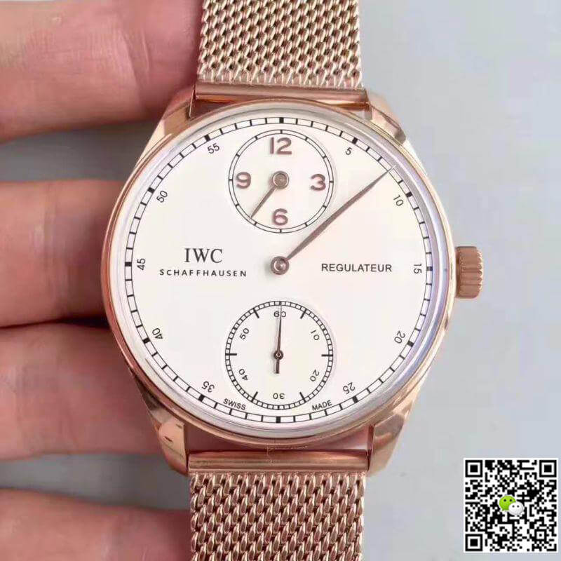 Best Replica IWC Replica Portuguese IW544402 YL Factory 1:1 Best Edition Swiss ETA98245 White Dial - Colareps
