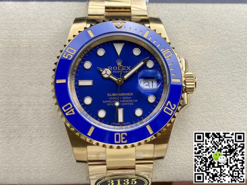 Best Replica Replica Rolex Submariner M116618LB-0003 1:1 Best Edition Clean Factory Blue Dial - Colareps