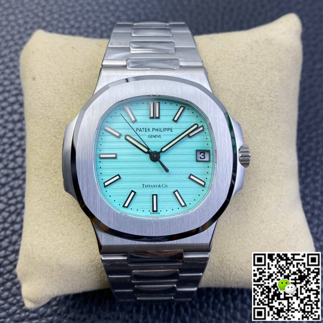 Best Replica Replica Patek Philippe Nautilus 5711/1A-018 1:1 Best Edition 3K Factory Tiffany Blue Dial - Colareps