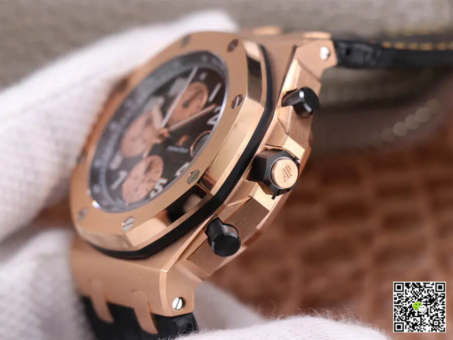 Best Replica Replica Audemars Piguet Royal Oak Offshore 26470OR 1:1 Best Edition JF Factory Black Dial - Colareps