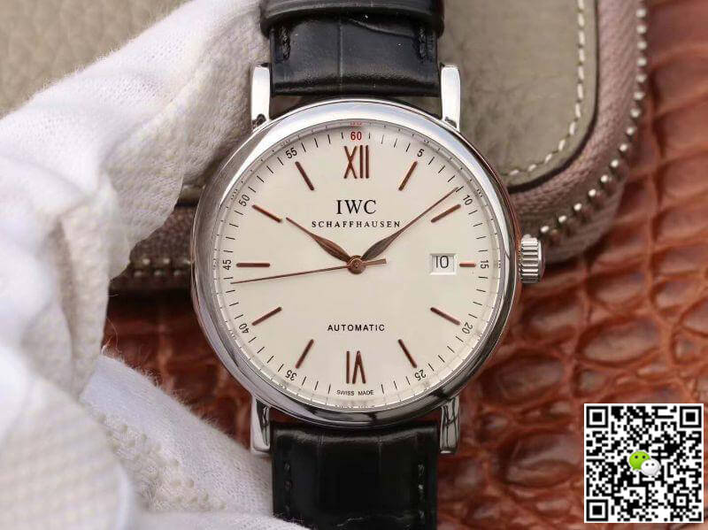 Best Replica Replica IWC Portofino IW356501 MKS Factory 1:1 Best Edition Swiss ETA2892 White Dial - Colareps