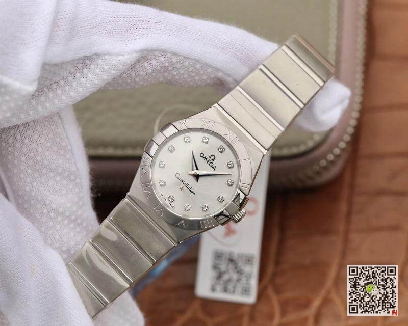 Best Replica Replica Omega Constellation 27mm Quartz Ladies 123.10.27.60.55.001 TW Factory 1:1 Best Edition Swiss Eta Quartz 1376 - Colareps