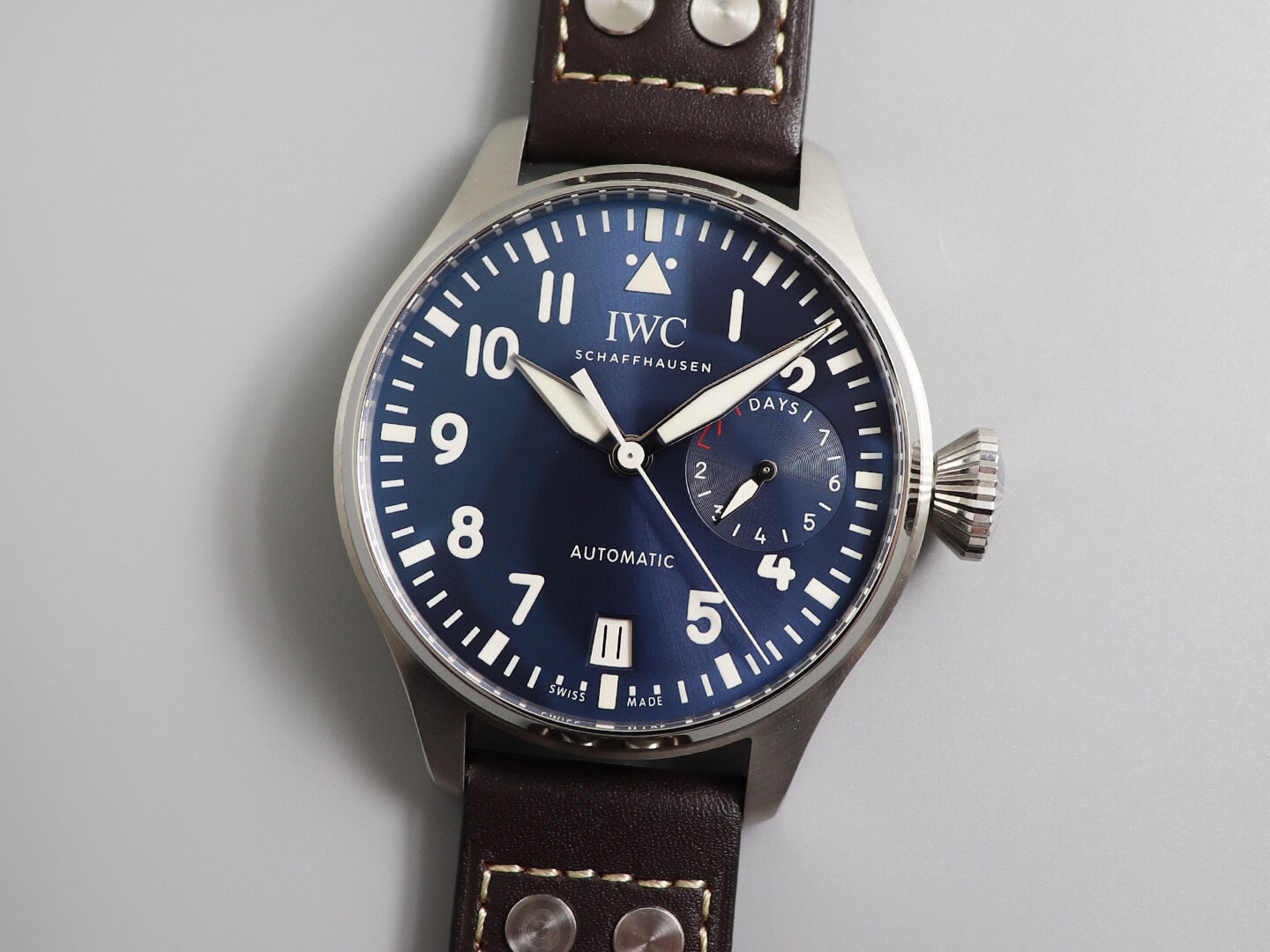 Best Replica Replica IWC Pilot IW501002 1:1 Best Edition ZF Factory Blue Dial - Colareps