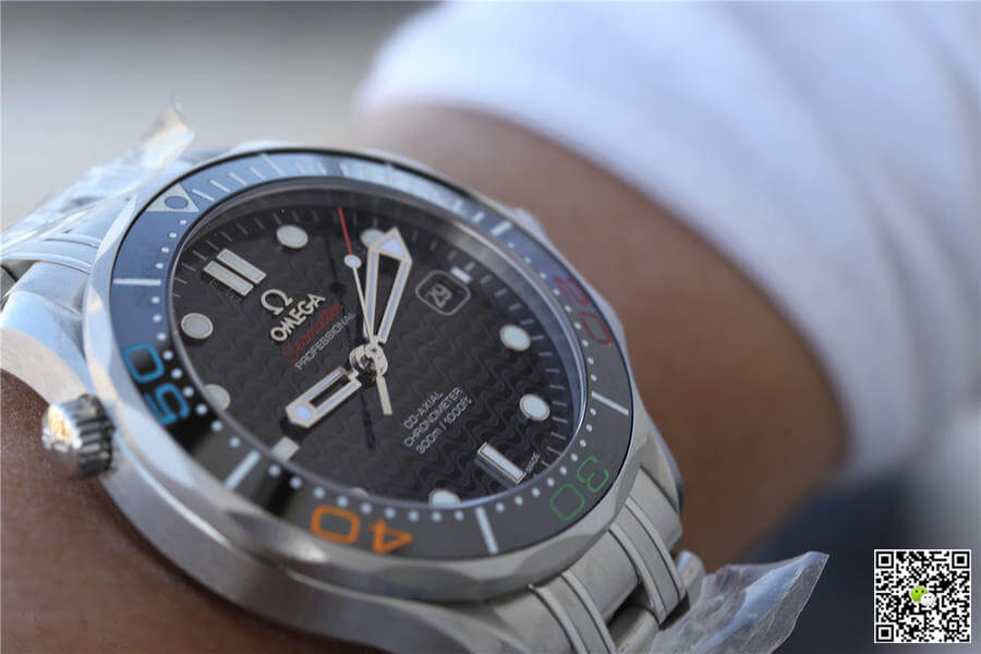 Best Replica Replica Omega Seamaster Diver 300M 522.30.41.20.01.001 1:1 Best Edition V6 Factory Black Dial - Colareps