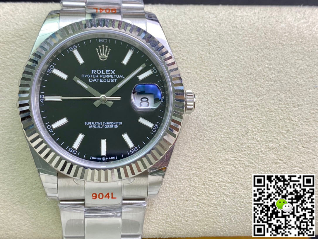 Best Replica Replica Rolex Datejust M126334-0017 1:1 Best Edition EW Factory Black Dial - Colareps