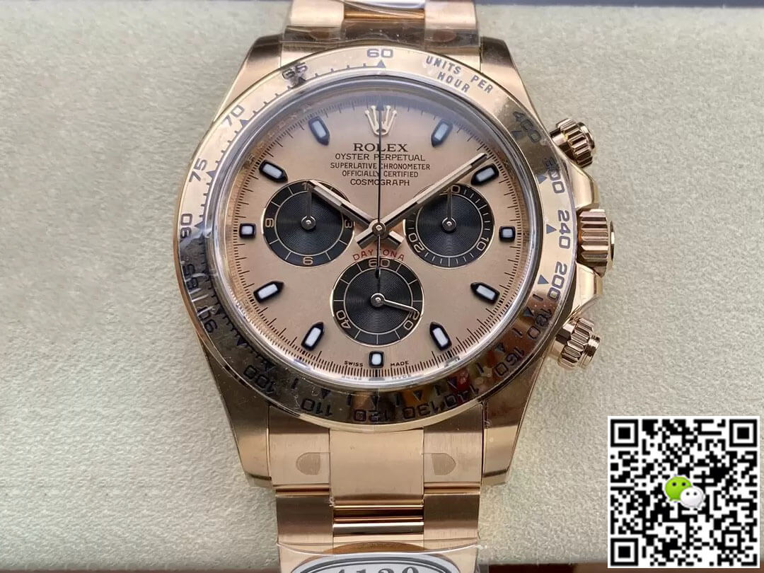 Best Replica Replica Rolex Cosmograph Daytona M116505-0009 1:1 Best Edition Clean Factory Rose Gold - Colareps