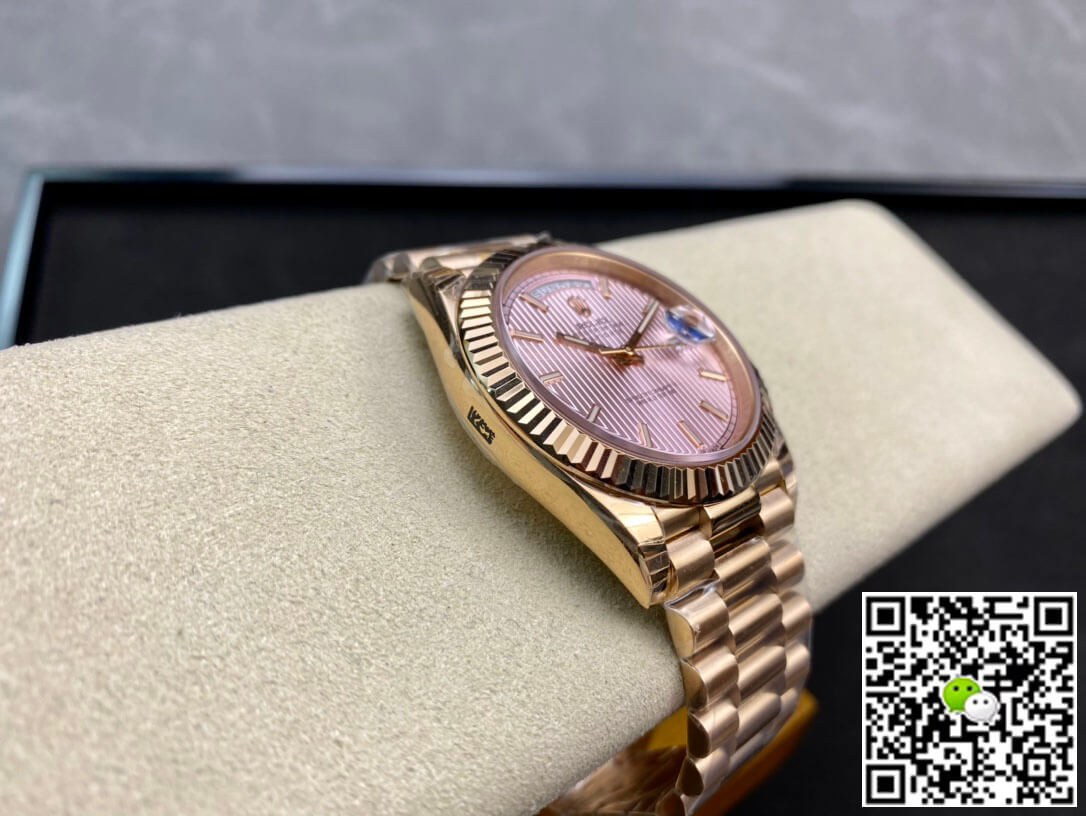 Best Replica Replica Rolex Day Date M228235-0005 1:1 Best Edition EW Factory Rose Gold - Colareps
