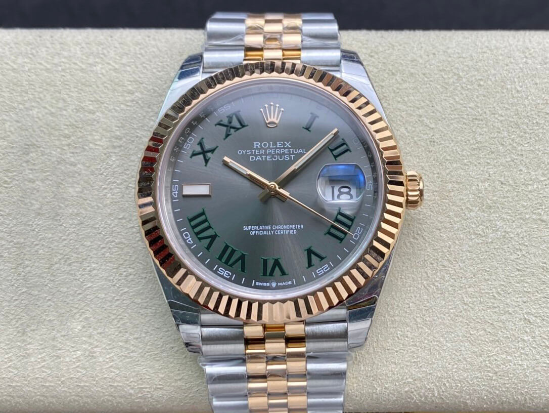 Best Replica Replica Rolex Datejust M126331-0016 1:1 Best Edition EW Factory Green Dial - Colareps
