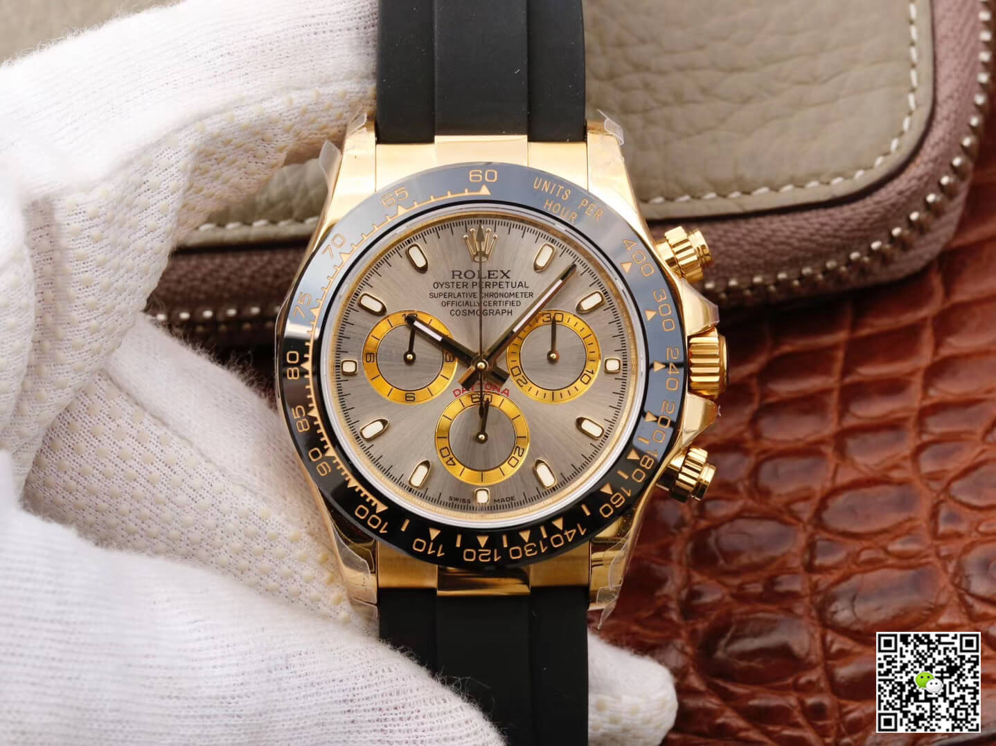 Best Replica Replica Rolex Daytona Cosmograph 116518LN 1:1 Best Edition JH Factory Silver Gray Dial - Colareps