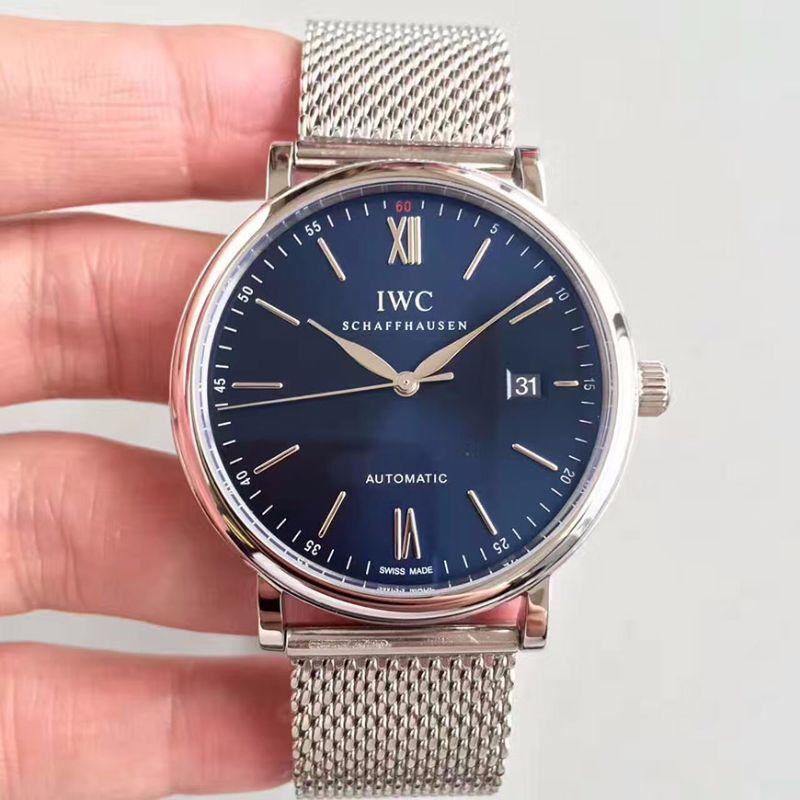 Best Replica Replica IWC Portofino IW356512 MKS Factory 1:1 Best Edition Swiss ETA2892 Blue Sunburst Dial - Colareps