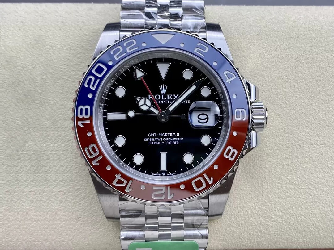 Best Replica Replica Rolex GMT Master II M126710BLRO-0001 1:1 Best Edition C+ Factory Steel Strap - Colareps