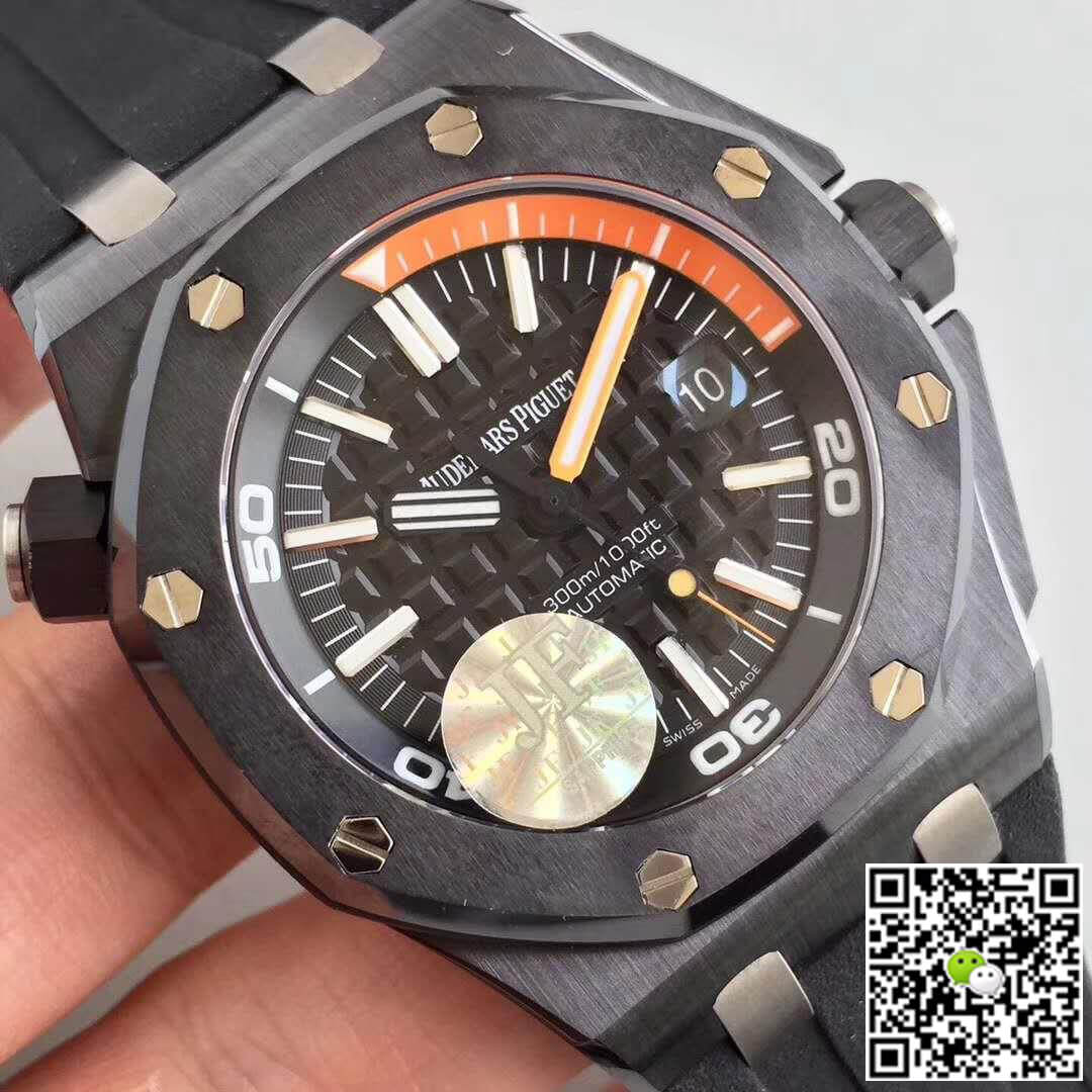 Best Replica Replica Audemars Piguet Divers Royal Oak Offshore Diver 15707CE.OO.A002CA.01 JF Factory 1:1 Best Edition Swiss ETA3120 - Colareps