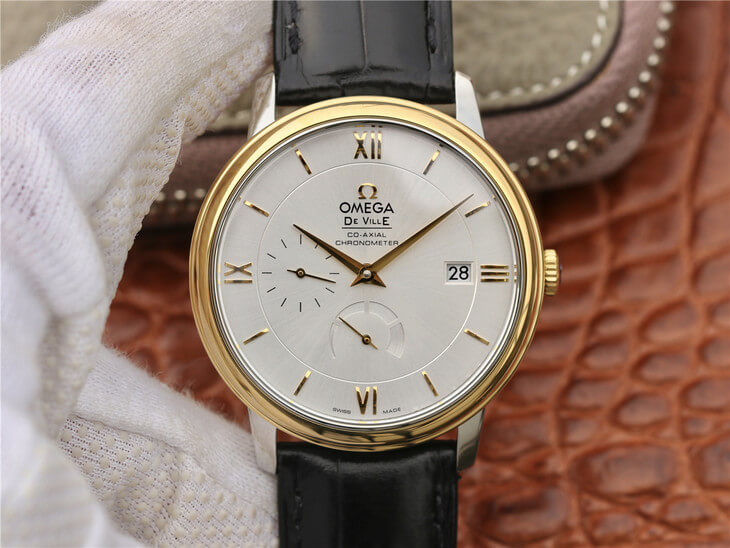 Best Replica Replica Omega De Ville 424.53.40.21.02.002 1:1 Best Edition ZF Factory Yellow Gold - Colareps