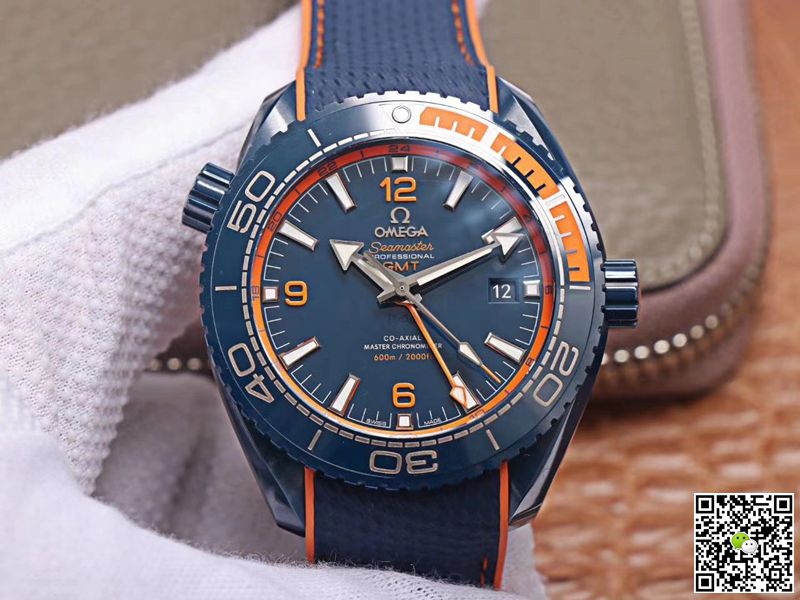 Best Replica Replica Omega Seamaster 215.92.46.22.03.001 1:1 Best Edition VS Factory Blue Ceramic Swiss ETA8906 - Colareps