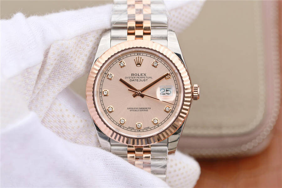 Best Replica Replica Rolex Datejust M126331-0008 1:1 Best Edition EW Factory Sundust Dial - Colareps