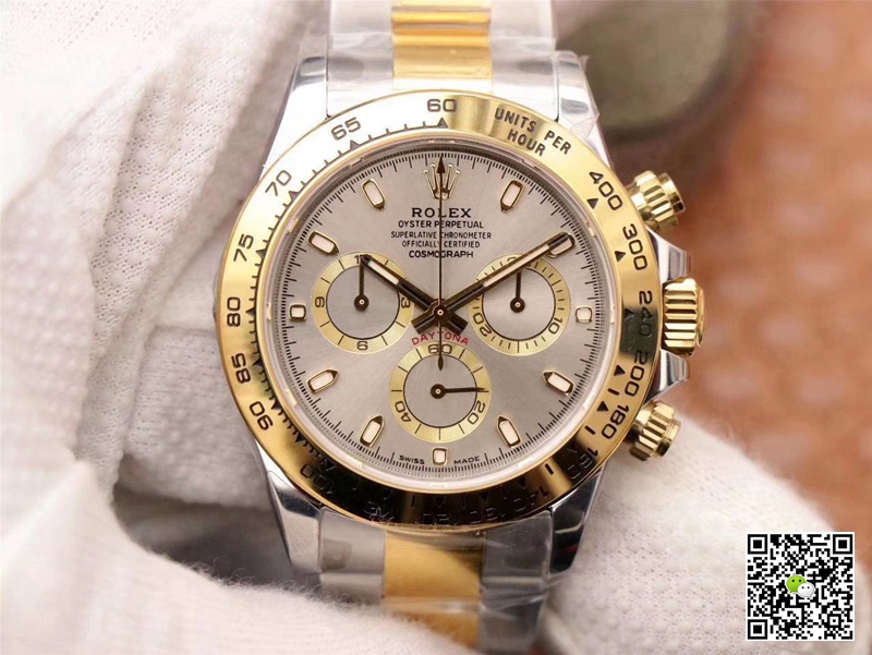 Best Replica Rolex Daytona Replica Cosmograph M116503-0002 1:1 Best Edition Noob Factory Gray Dial Swiss ETA4130 - Colareps