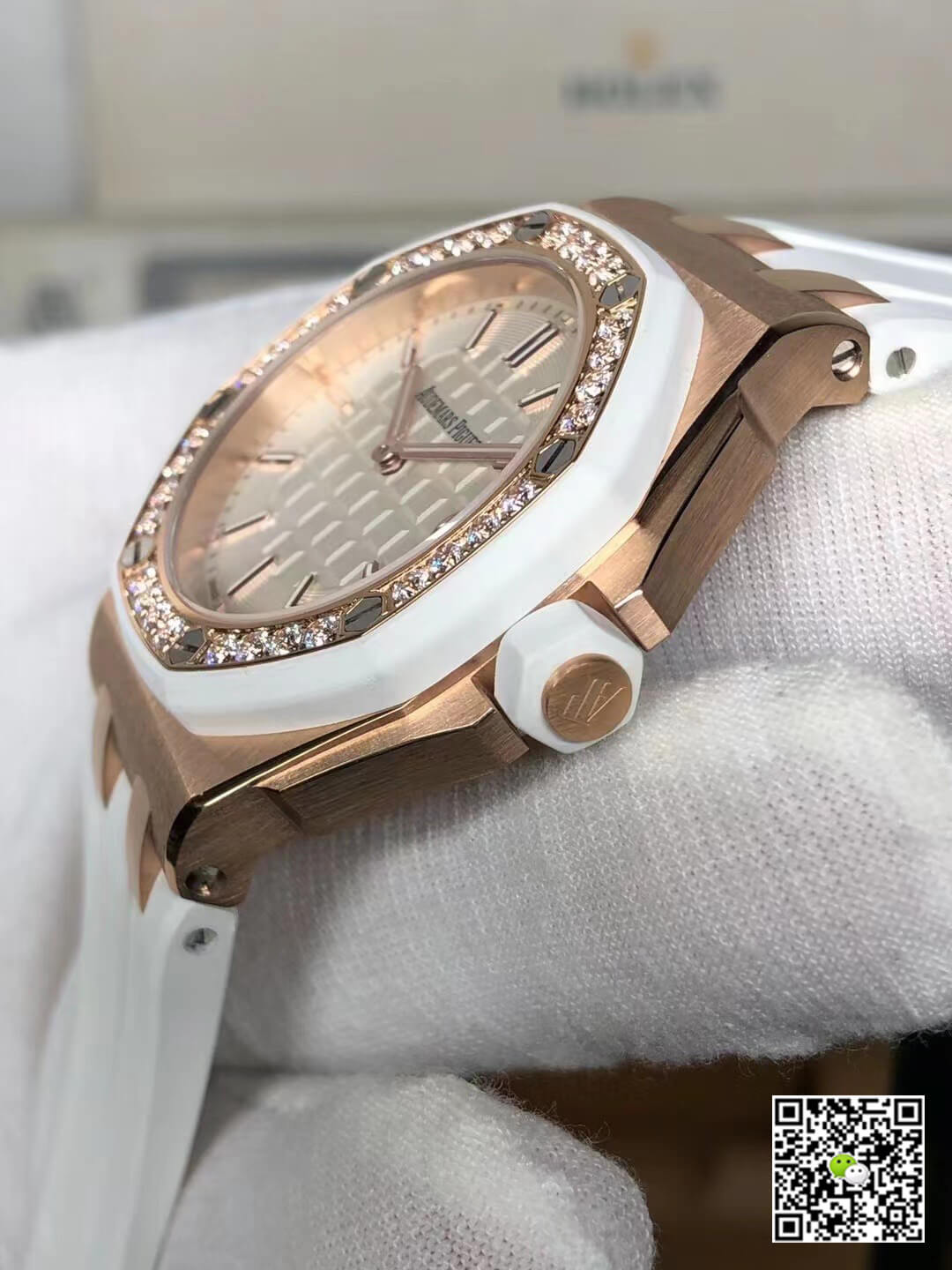Best Replica Replica Audemars Piguet Royal Oak Offshore 67540OK.ZZ.A010CA.01 1:1 Best Edition 18k Rose Gold - Colareps
