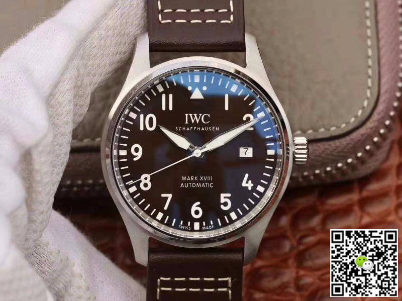 Best Replica Replica IWC Pilot Mark XVIII IW327003 MKS Factory 1:1 Best Edition Swiss ETA2892 Brown Dial - Colareps