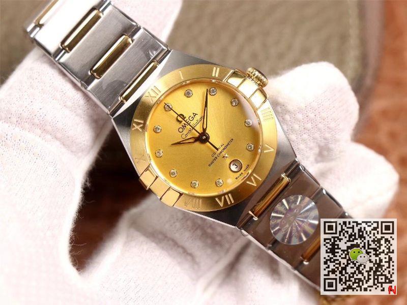 Best Replica Replica Omega Constellation 131.20.29.20.58.001 1:1 Best Edition 3S Factory V5 Champagne dial Swiss NH05 - Colareps