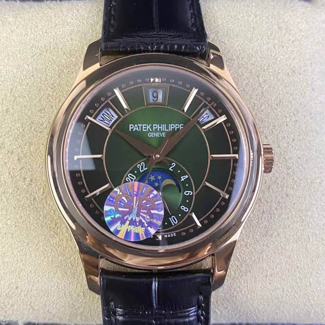 Best Replica Replica Patek Philippe Complications 5205R-011 1:1 Best Edition GR Factory V2 Green Dial - Colareps