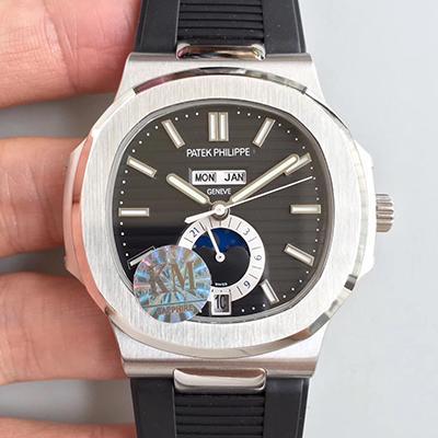 Best Replica Patek Philippe Replica Nautilus 5726A-001 KM Factory 1:1 Best Edition Swiss ETA 324A - Colareps