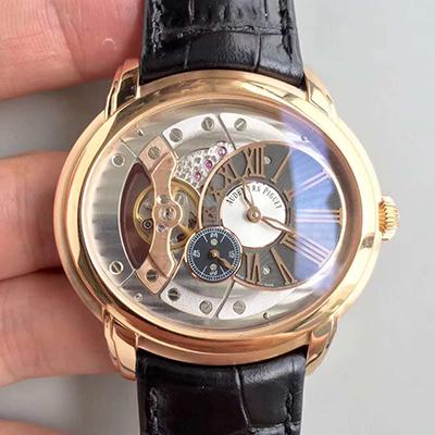 Best Replica Replica Audemars Piguet Millenary 4101 15350OR.00.D093CR.01 V9 Factory 1:1 Best Edition Swiss ETA4101 - Colareps