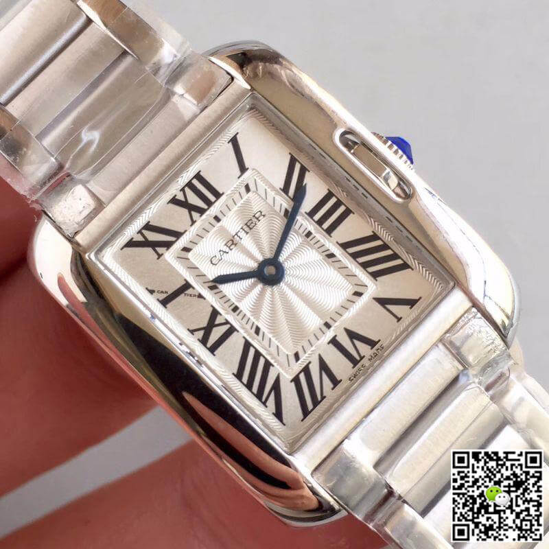 Best Replica Cartier Replica Tank Anglaise Ladies W5310022 1:1 Best Edition Swiss ETA2688 - Colareps
