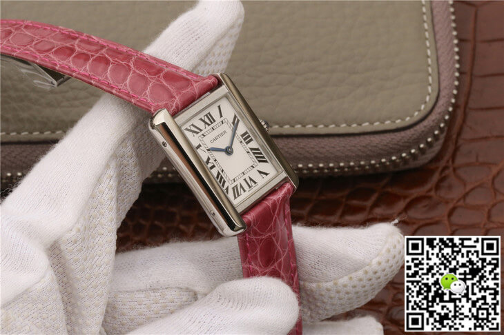 Best Replica Cartier Replica Tank Ladies 1:1 Best Edition K11 Factory Stainless Steel - Colareps