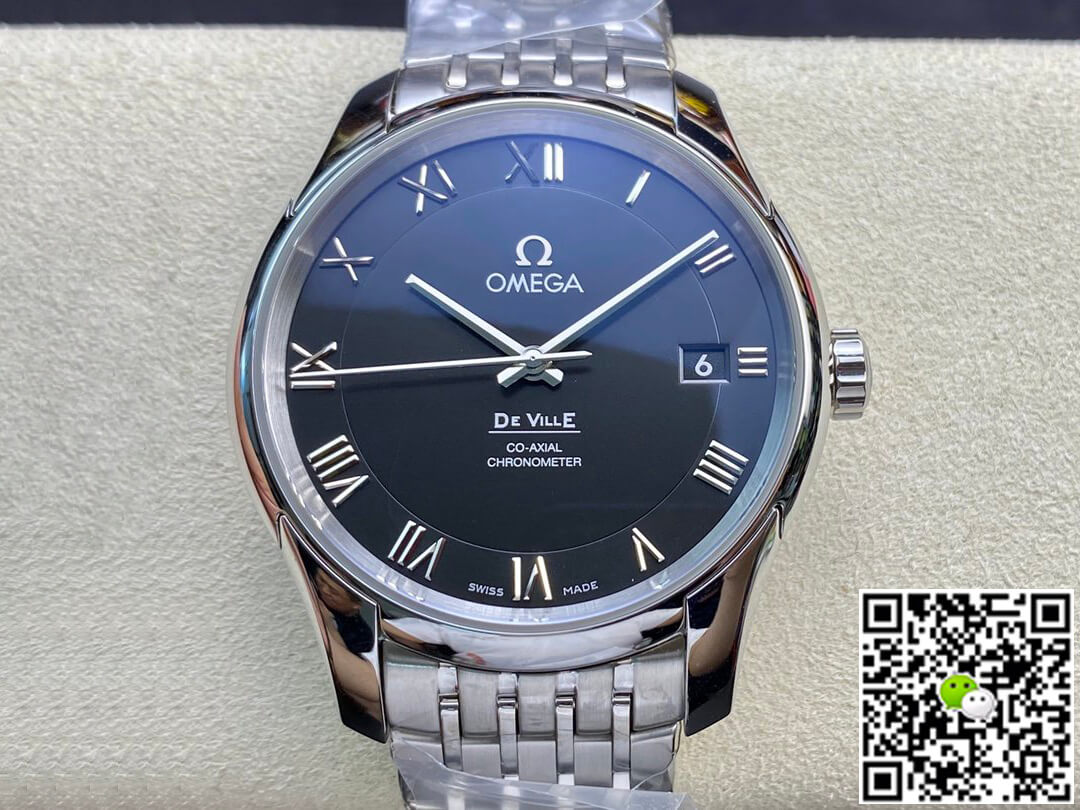 Best Replica Replica Omega De Ville 431.10.41.21.01.001 1:1 Best Edition VS Factory Black Dial - Colareps