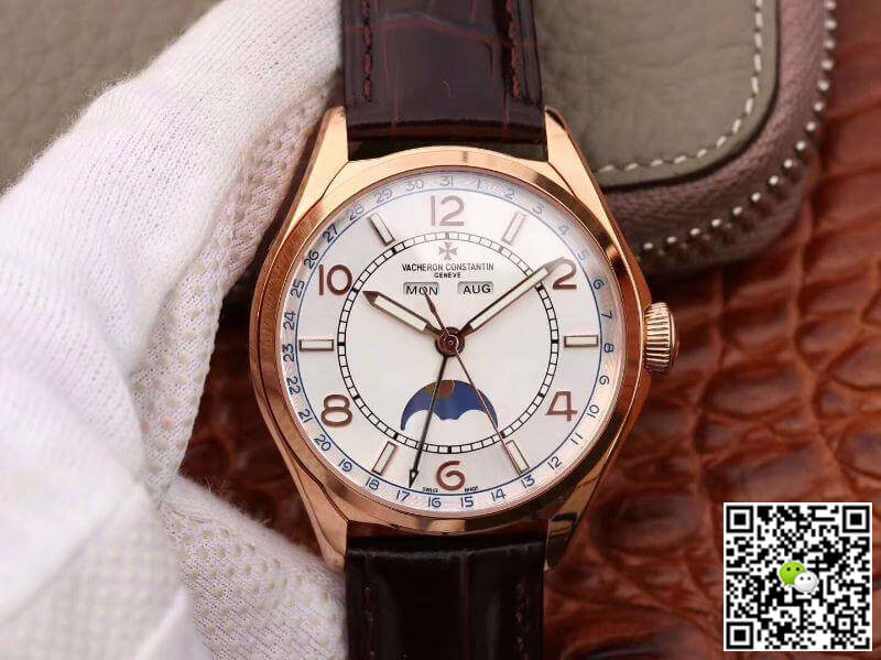 Best Replica Replica Vacheron Constantin FiftySix Day-Date 4000E/000R-B438 1:1 Best Edition Swiss ETA2460-QCL - Colareps