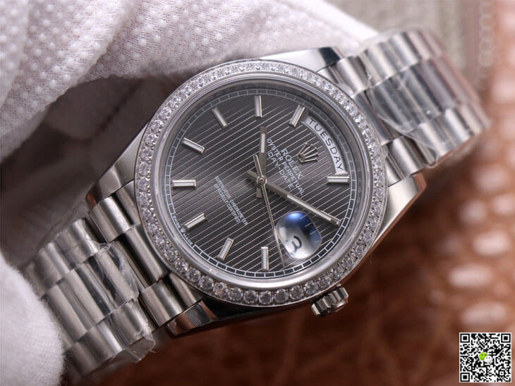 Best Replica Replica Rolex Day Date M228349RBR-0008 1:1 Best Edition EW Factory Grey Dial - Colareps
