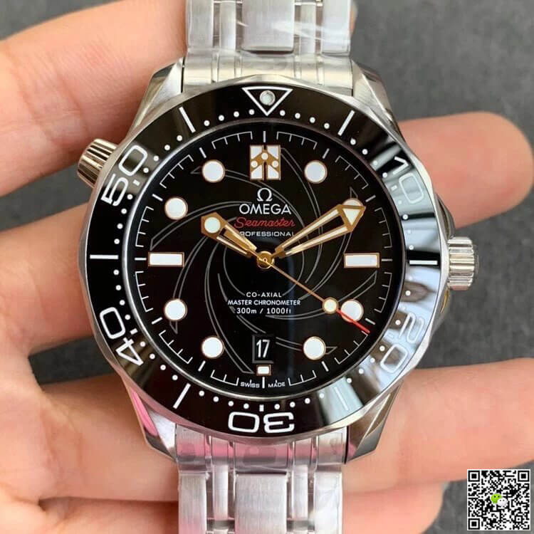 Best Replica Replica Omega Seamaster Diver 300M 210.22.42.20.01.004 1:1 Best Edition OR Factory Black Dial - Colareps