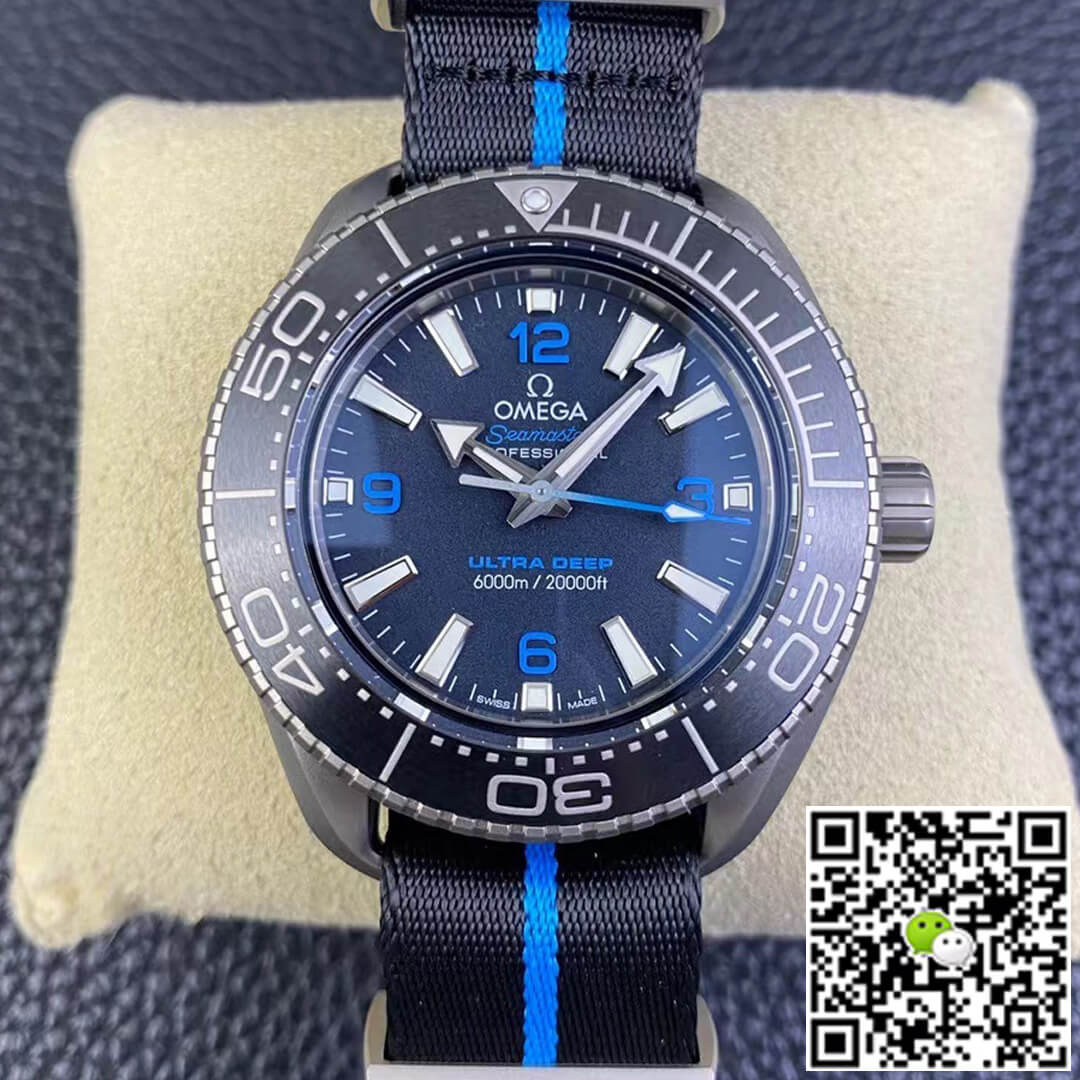 Best Replica Replica Omega Seamaster 215.92.46.21.01.001 1:1 Best Edition VS Factory Black Dial - Colareps