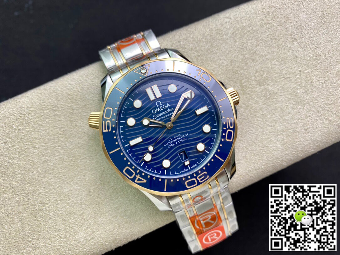 Best Replica Replica Omega Seamaster Diver 300M 210.20.42.20.03.001 1:1 Best Edition OR Factory Blue Dial - Colareps