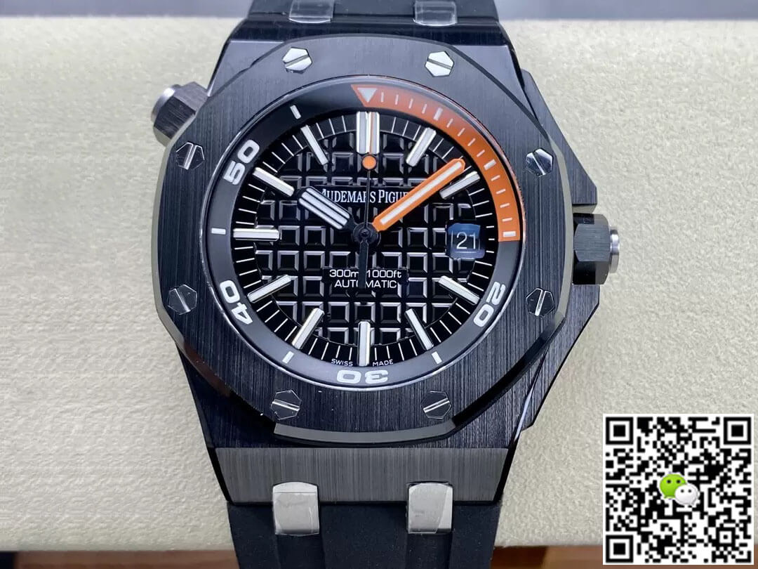 Best Replica Replica Audemars Piguet Royal Oak Offshore 15707CE.OO.A002CA.01 1:1 Best Edition APS Factory Black Dial - Colareps