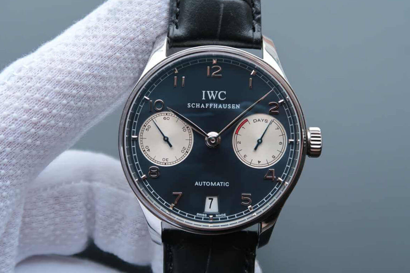 Best Replica Replica IWC Portugieser IW500112 1:1 Best Edition ZF Factory V5 Dark Blue Dial - Colareps