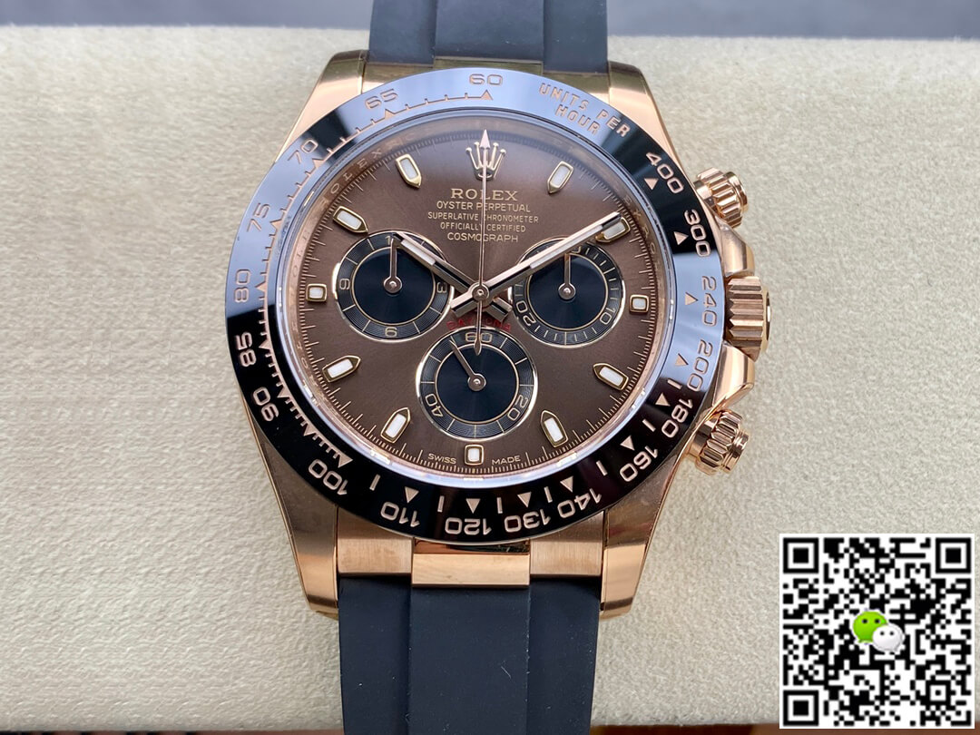 Best Replica Replica Rolex Cosmograph Daytona M116515LN-0041 1:1 Best Edition Clean Factory Chocolate Dial - Colareps
