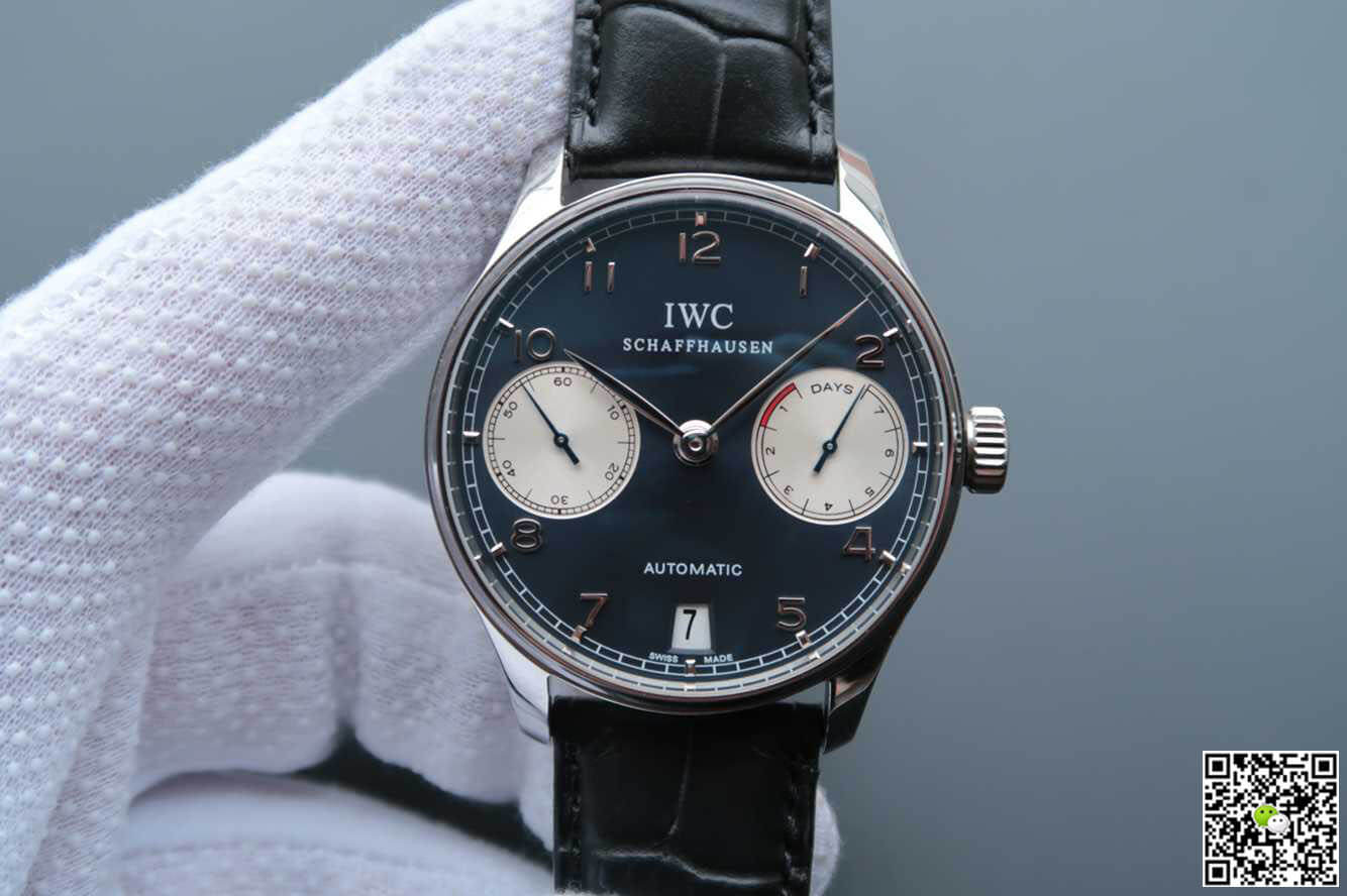 Best Replica Replica IWC Portugieser IW500112 1:1 Best Edition ZF Factory V5 Dark Blue Dial - Colareps