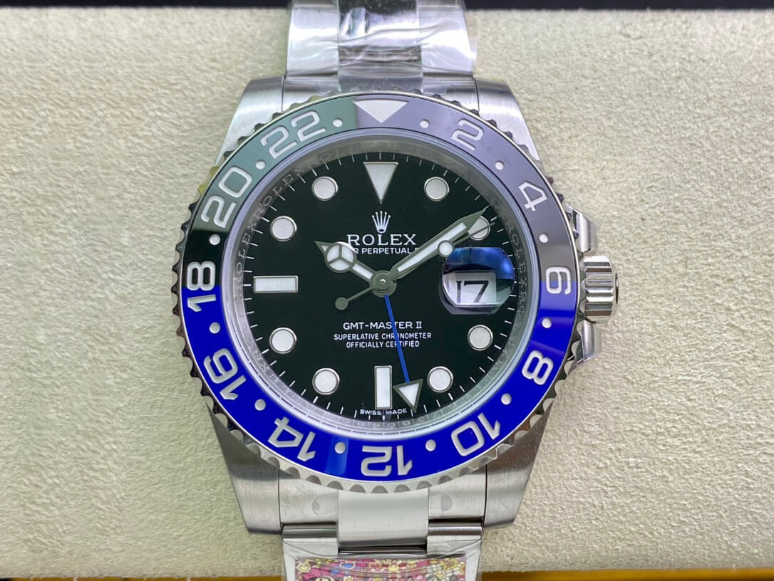 Best Replica Replica Rolex GMT Master II 116710BLNR-78200 1:1 Best Edition Clean Factory Black Dial - Colareps