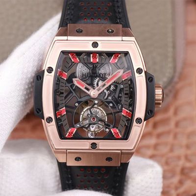 Best Replica Hublot Replica Masterpiece Tourbillon 906.OX.0123.VR.AES13 1:1 Best Edition JB Factory Skeletonized Dial Swiss HUB 9006 - Colareps