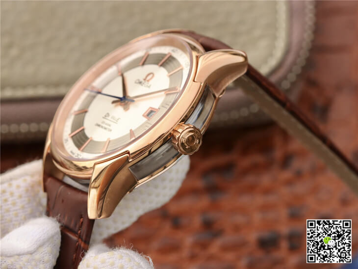 Best Replica Replica Omega De Ville 431.63.41.21.02.001 1:1 Best Edition VS Factory Red Gold - Colareps